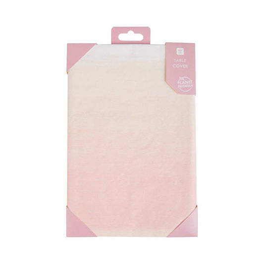 Papiertischdecke rosa