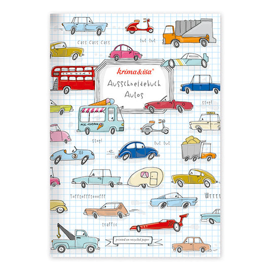 Ausschneidebuch Autos
