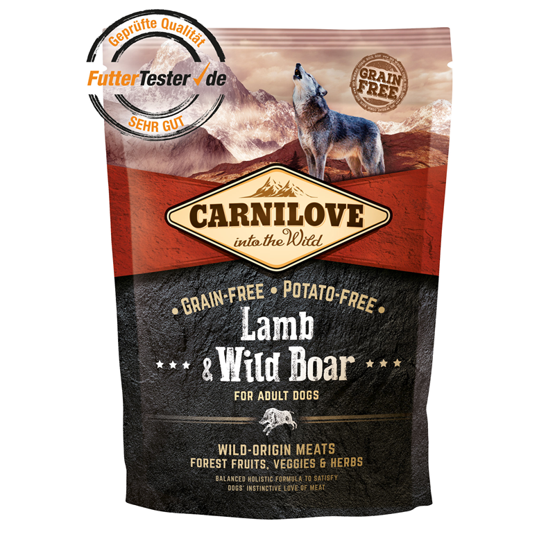 Carnilove Dog - Trockenfutter Lamb & Wild Boar
