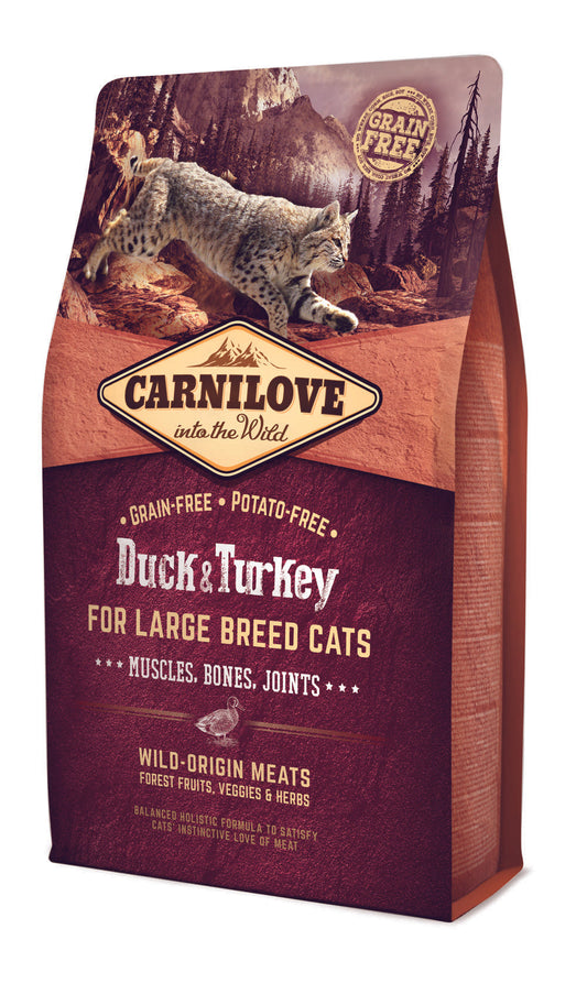 Carnilove Cat - Trockenfutter Fresh Large Duck