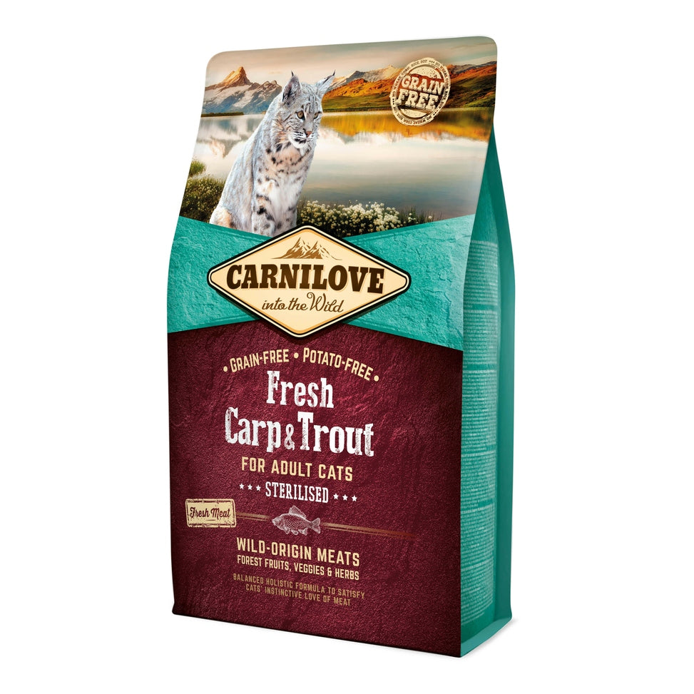Carnilove Cat Adult Fresh - Carp & Trout/Sterilised