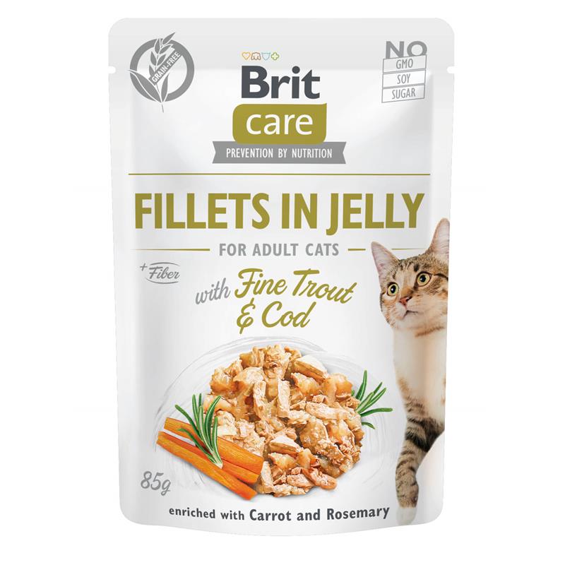 Brit Care Cat Fillets in Jelly 24x85g