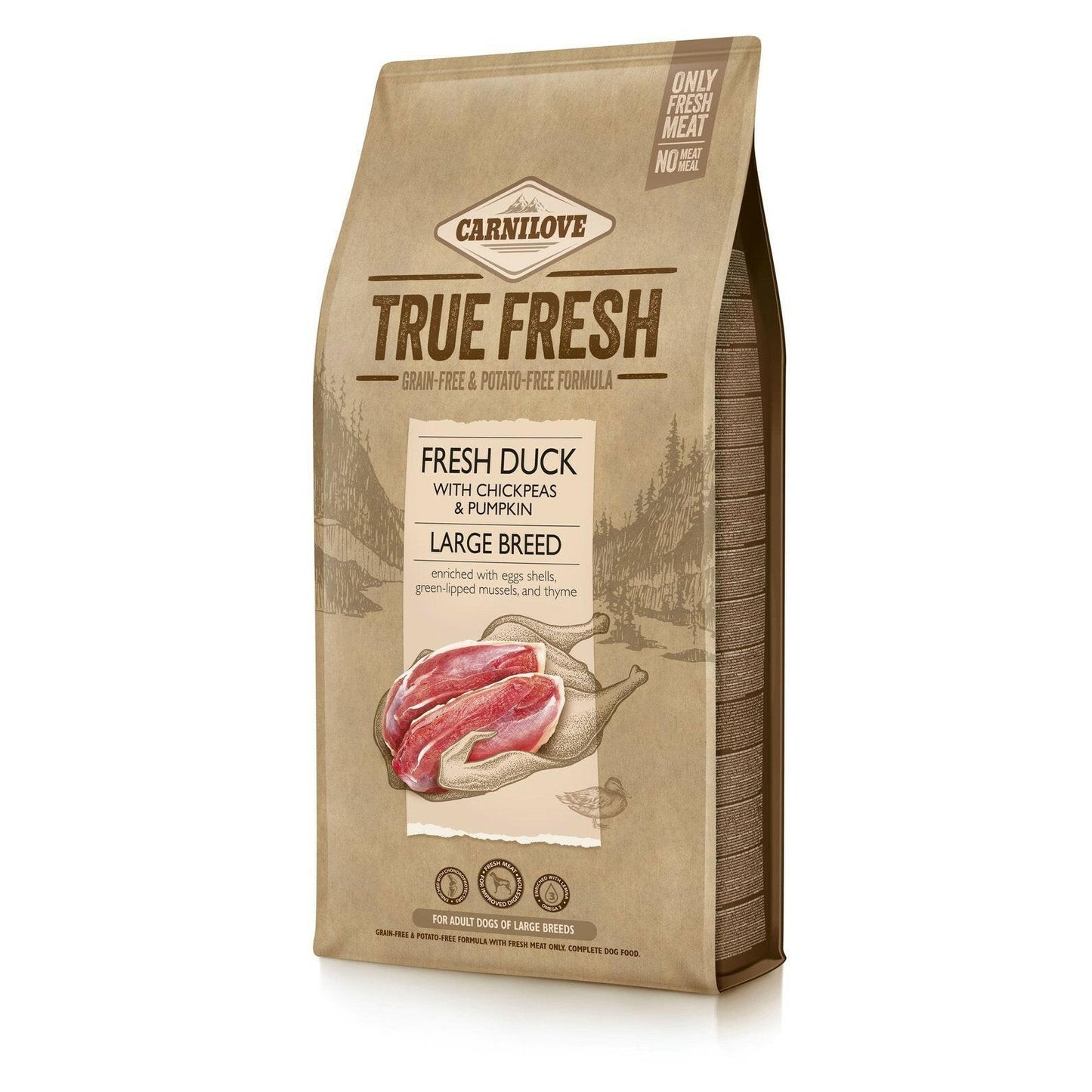 Carnilove Dog Adult True Fresh Large Breeds