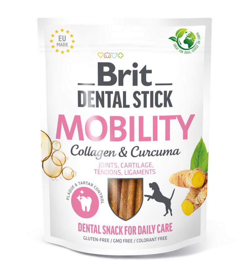 Brit Dog Snack Dental Stick Mobility 251g