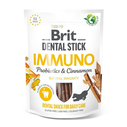 Brit Dog Snack Dental Stick Immuno 251g