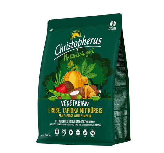 Christopherus Vegetarian Erbse, Tapioka mit Kürbis