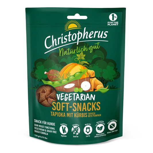 Christopherus Dog Snack Vegetarisch 125g