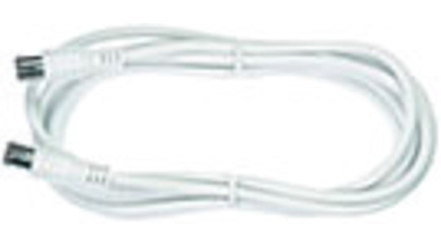 Axing SAT-Anschlusskabel mit F-Stecker SAK 251-00, Quickfix, 2,5 m