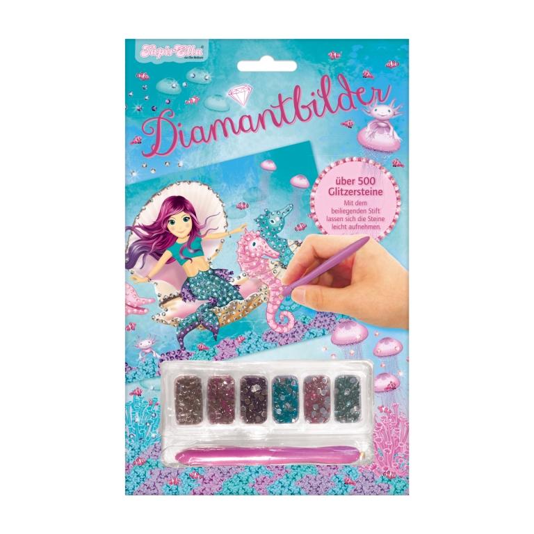 Diamantbild Meerjungfrau