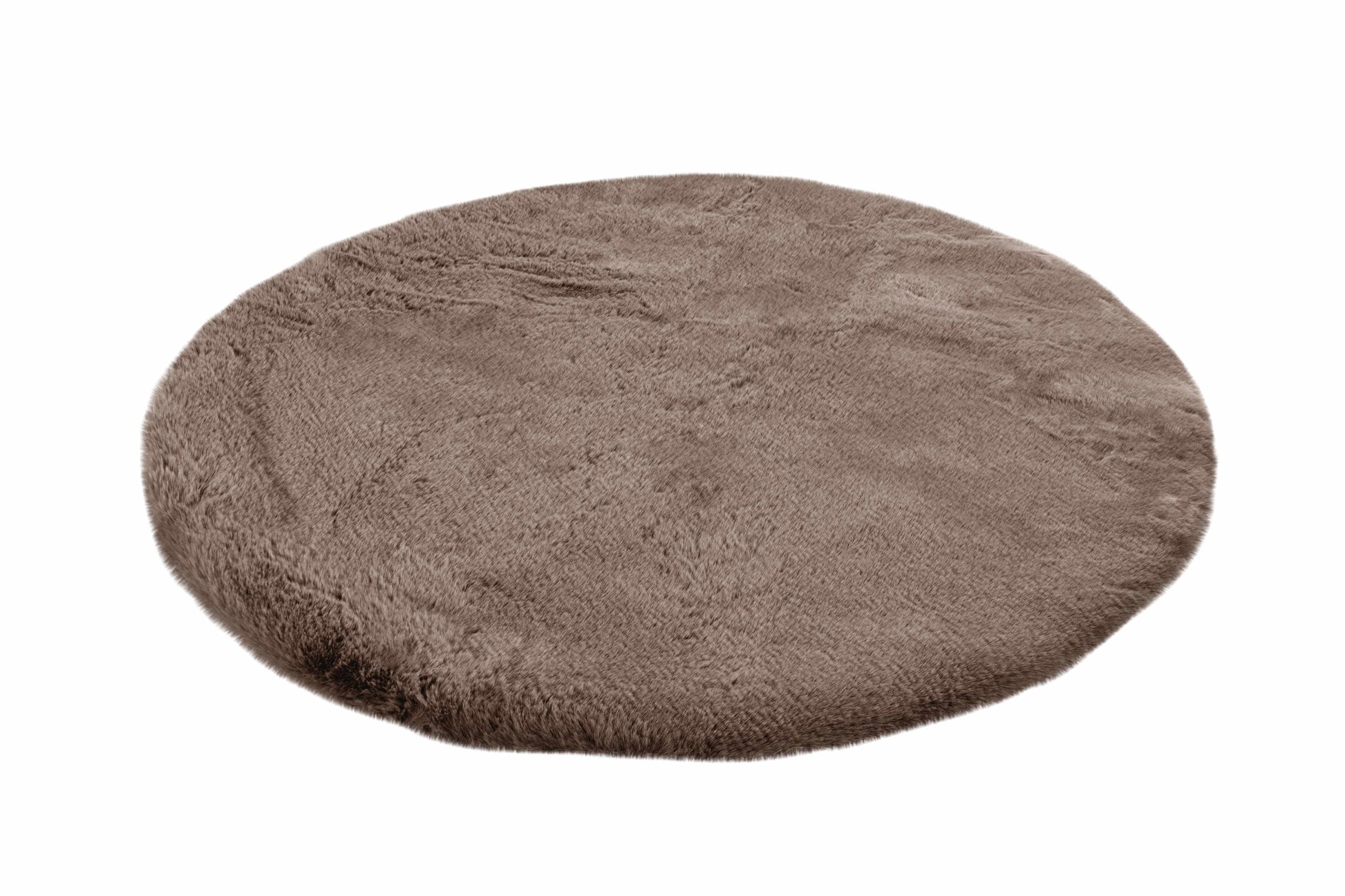 Badematte Rabbit 225 Dunkelbeige Ø 100cm RUND