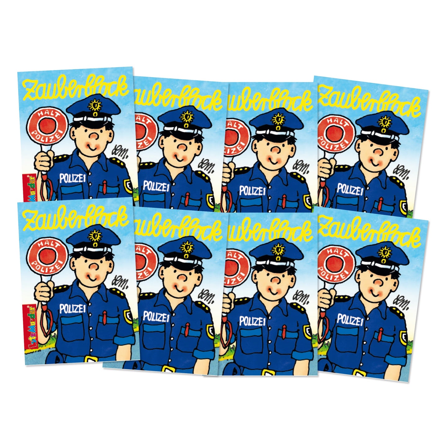 Zauberblöcke Polizei