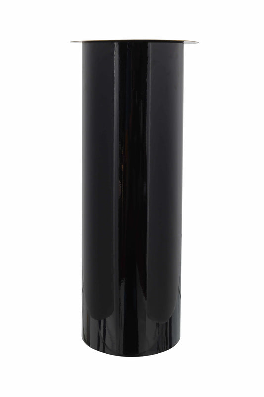 Bodenkerzenständer Art Deco 185 Taupe / Gold