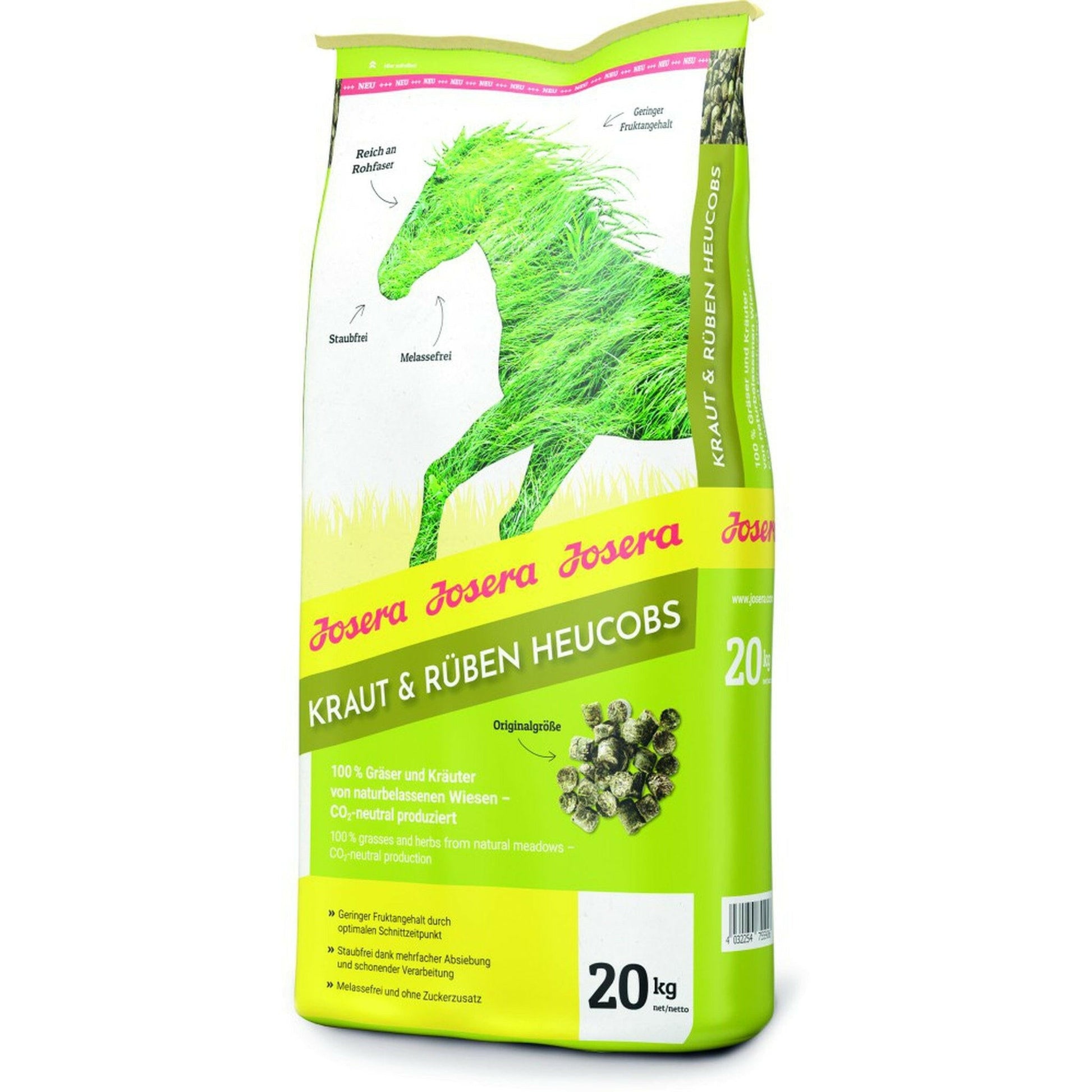 Josera Pferd, Kraut & Rüben Heucobs 20kg