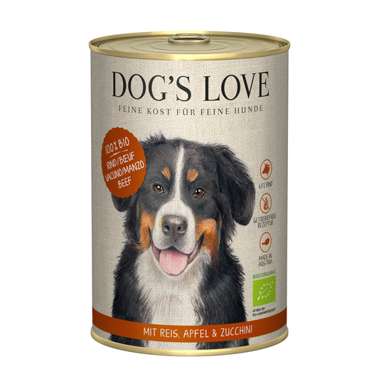 DOG'S LOVE Bio 6x400g
