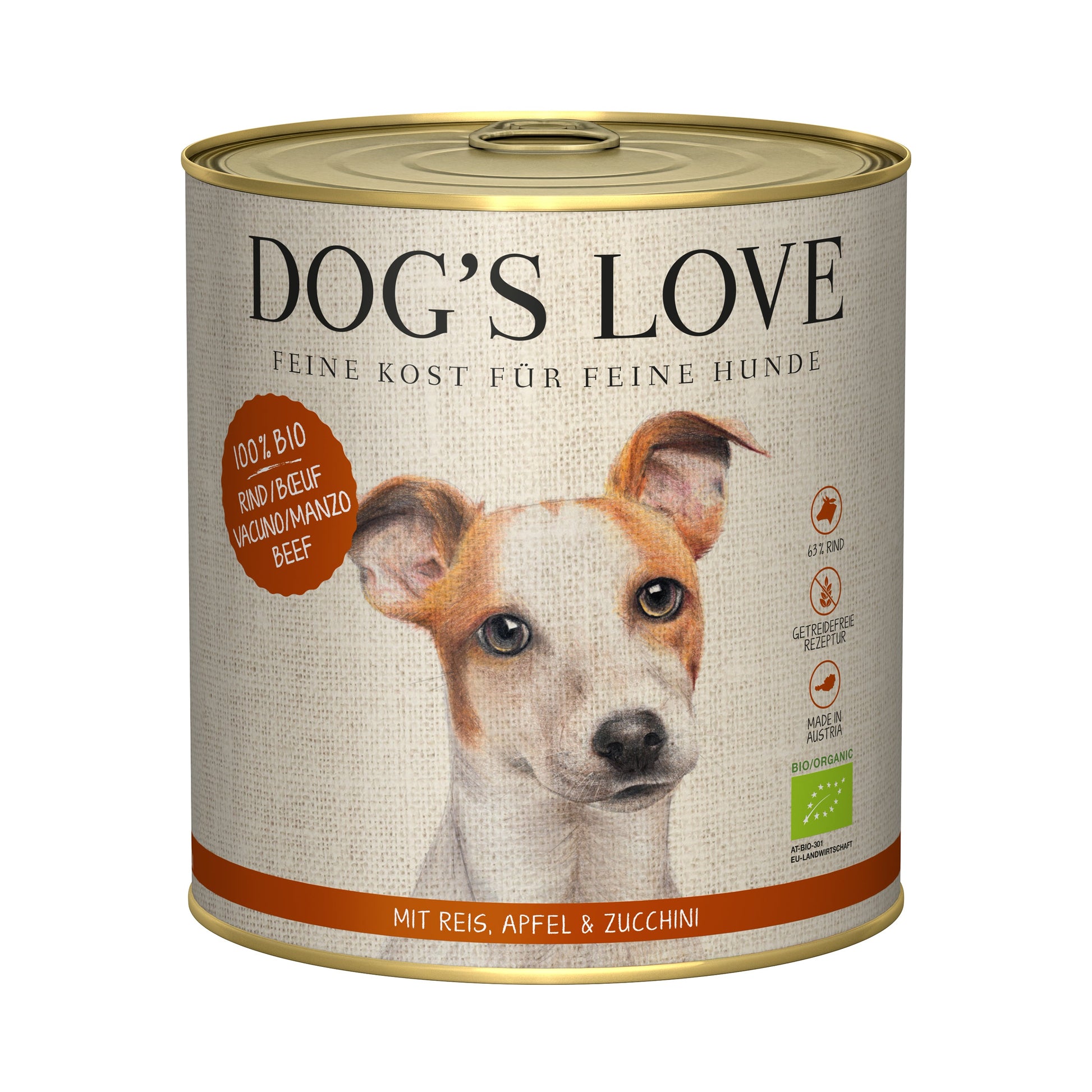 DOG'S LOVE Bio 6x800g