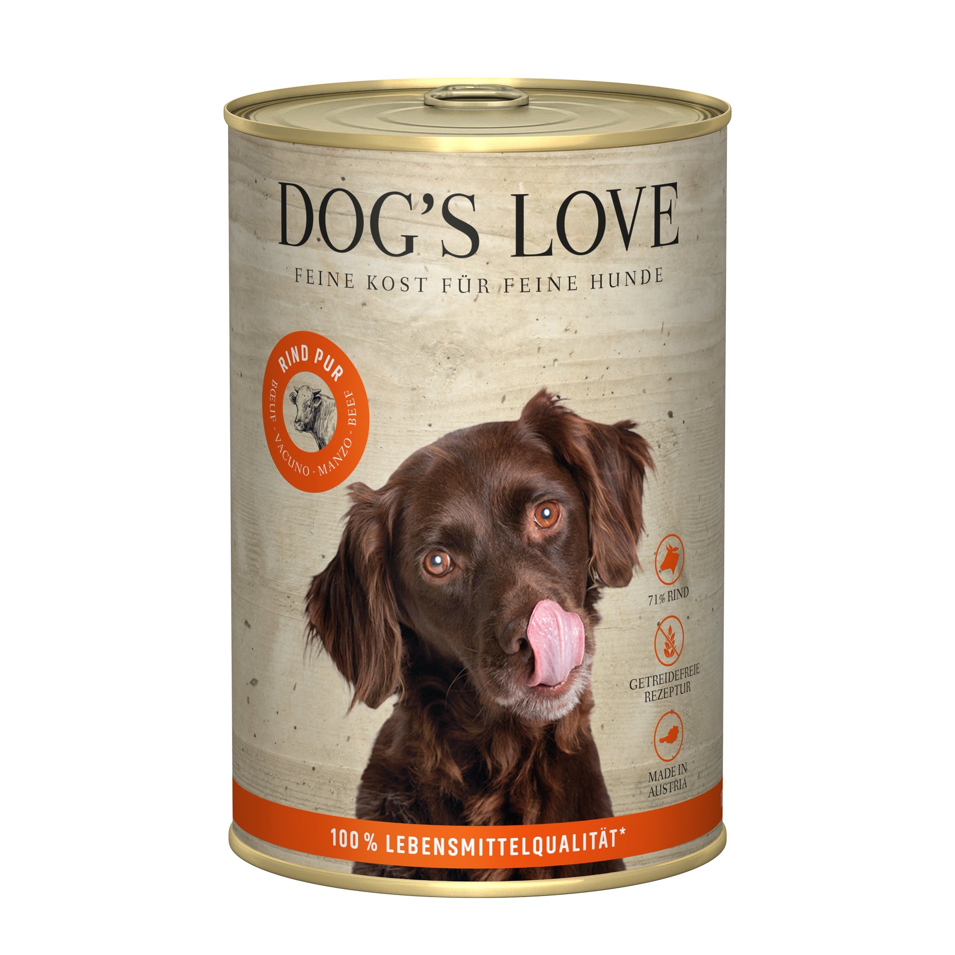 DOG'S LOVE B.a.r.f. 6x400g