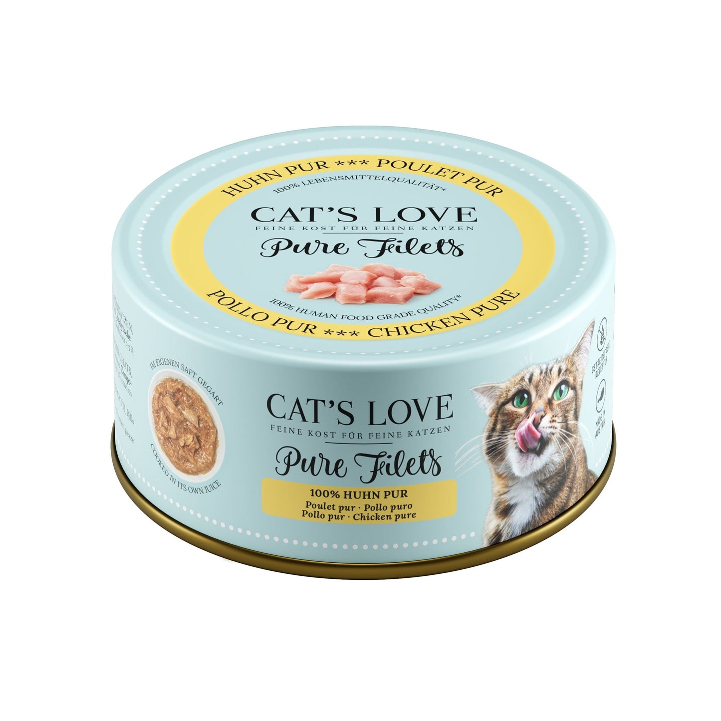 CAT'S LOVE Filet Pur 6x100g
