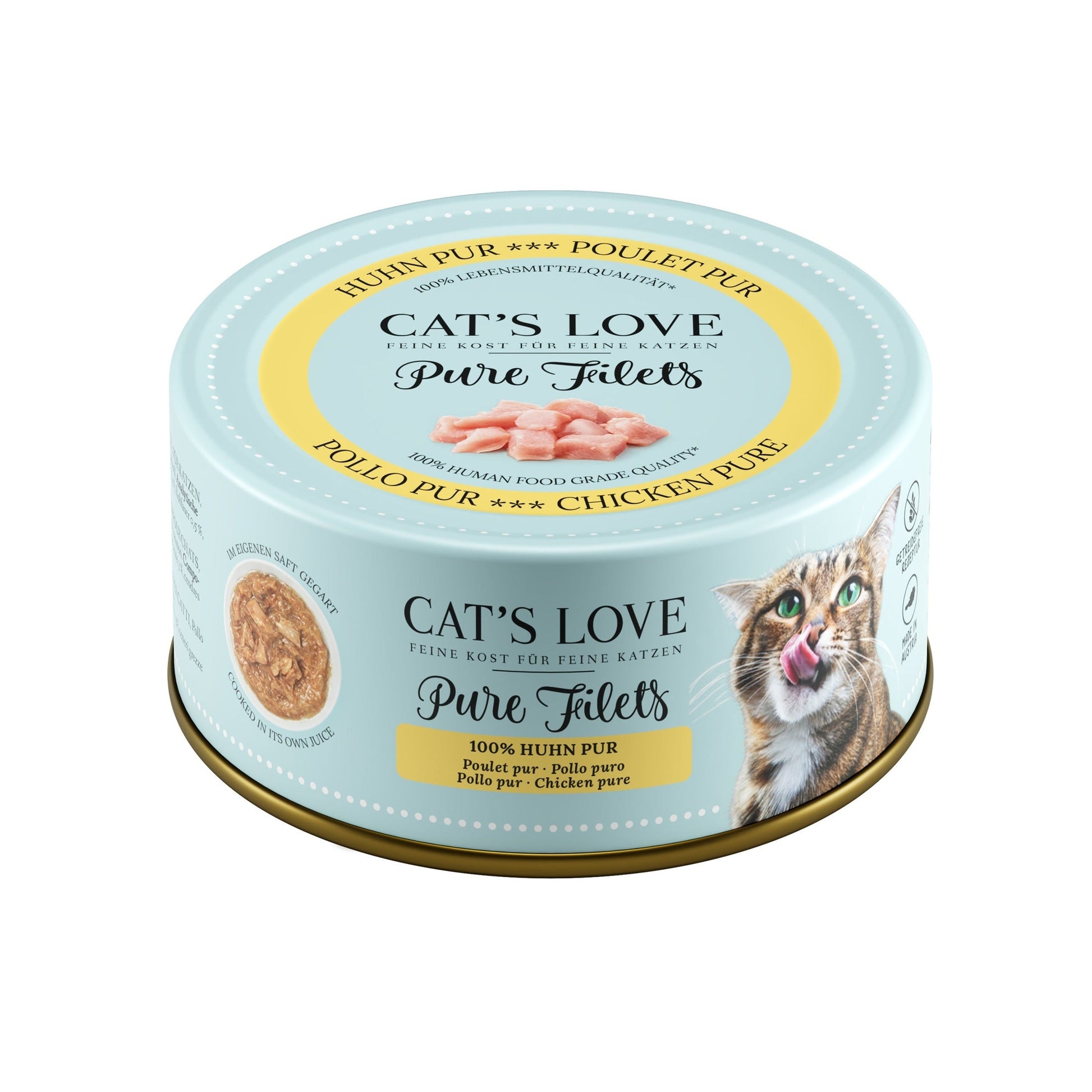 CAT'S LOVE Filet Pur 6x100g