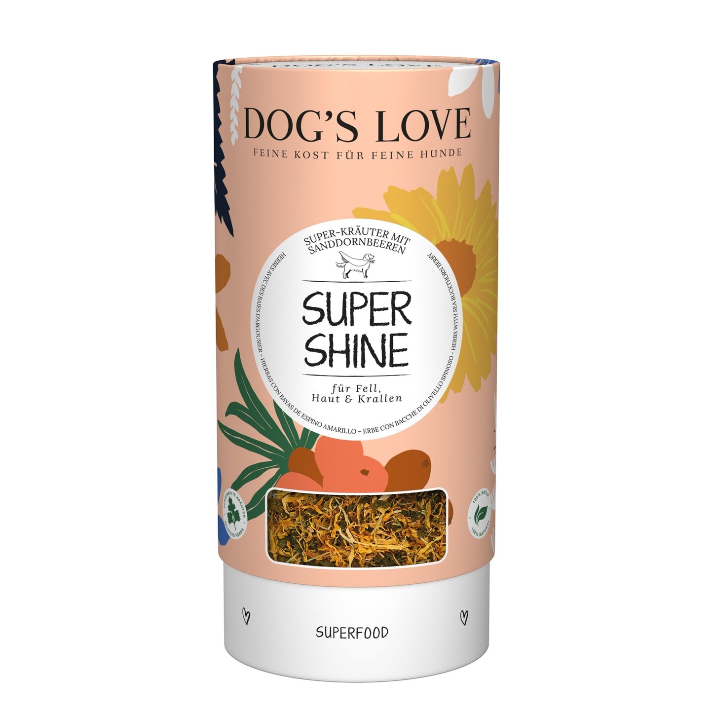 DOG'S LOVE Kräuter Super-shine Für Fell, Haut & Krallen