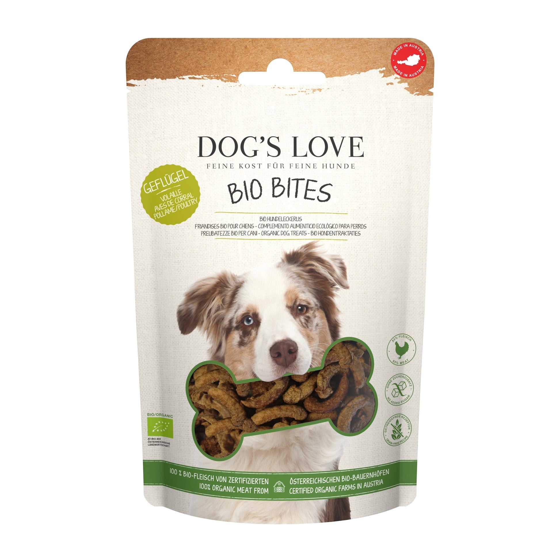 DOG'S LOVE Bites Bio 150g