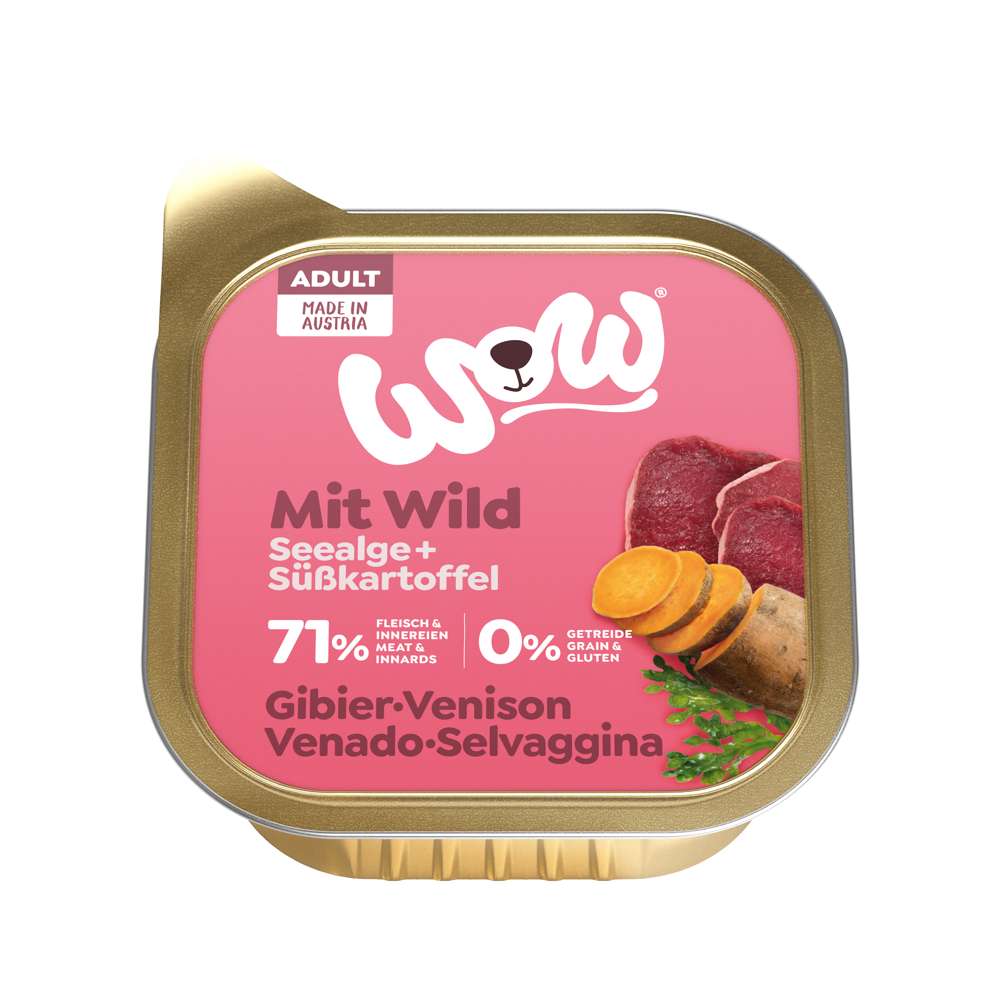 WOW DOG - ADULT Schale 11x150g