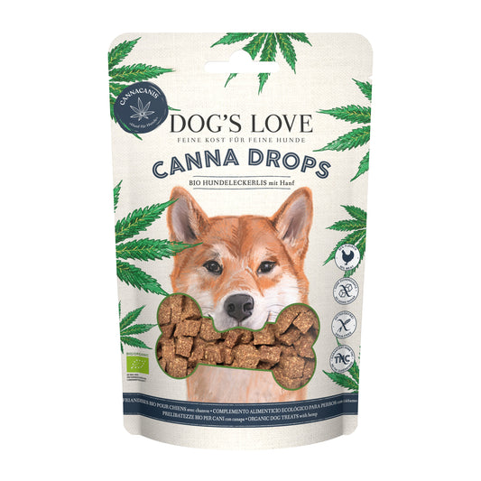 DOG'S LOVE Canna Bio Drops Geflügel 150g