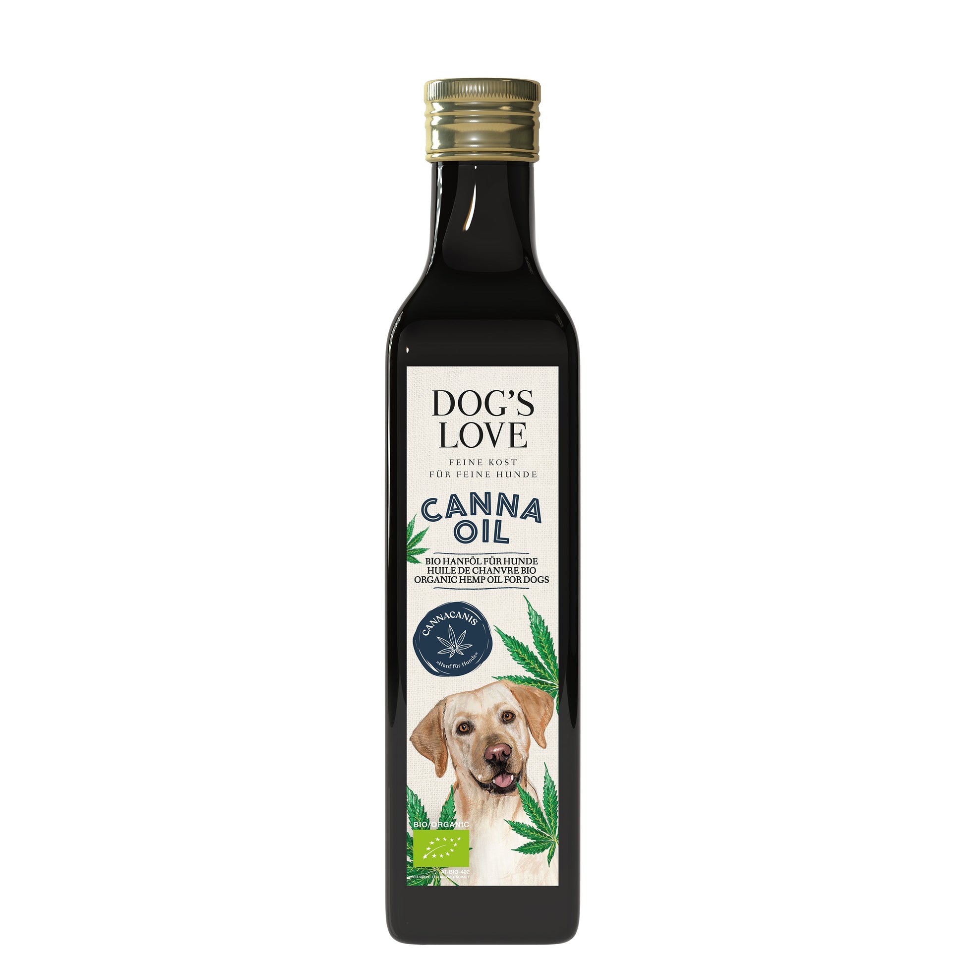 DOG'S LOVE Canna Bio Hanföl 250ml