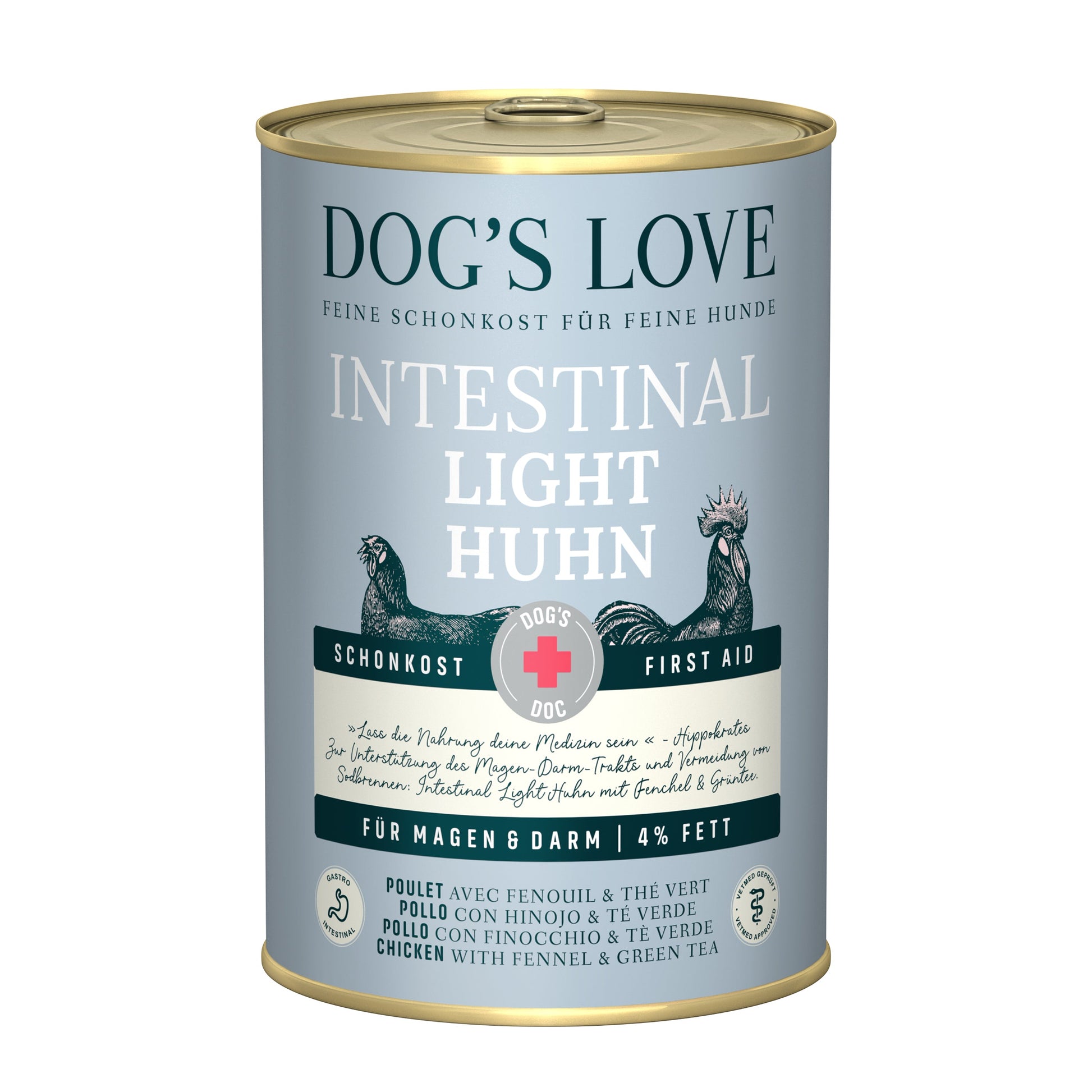 DOG'S LOVE Doc Schonkost 6x400g