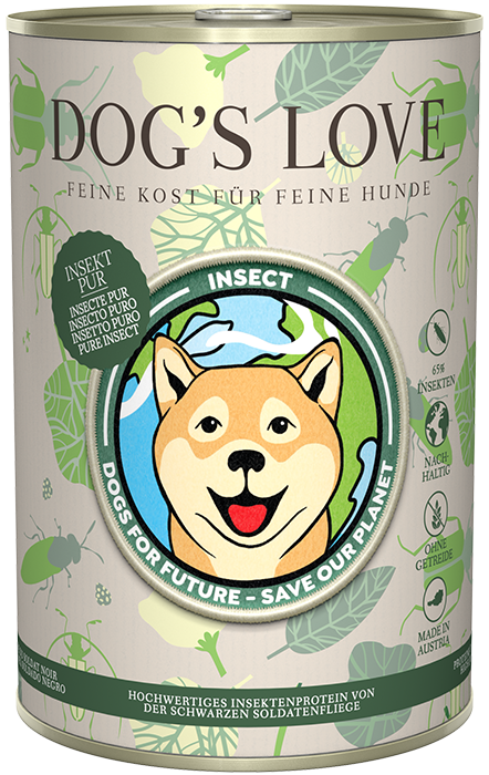 DOG'S LOVE Insekt 6x400g