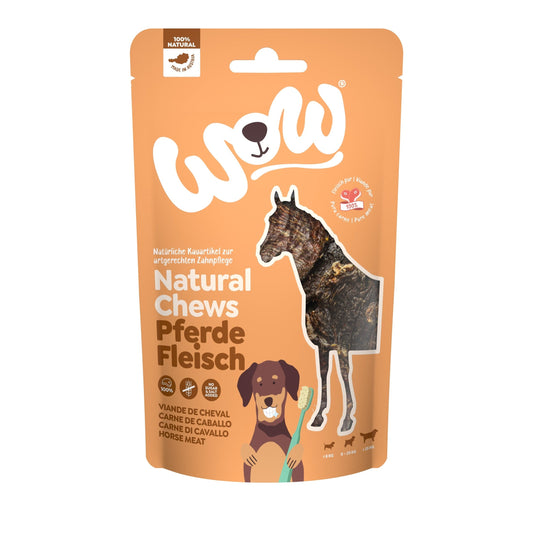 WOW DOG - Pferdefleisch getrocknet 250g
