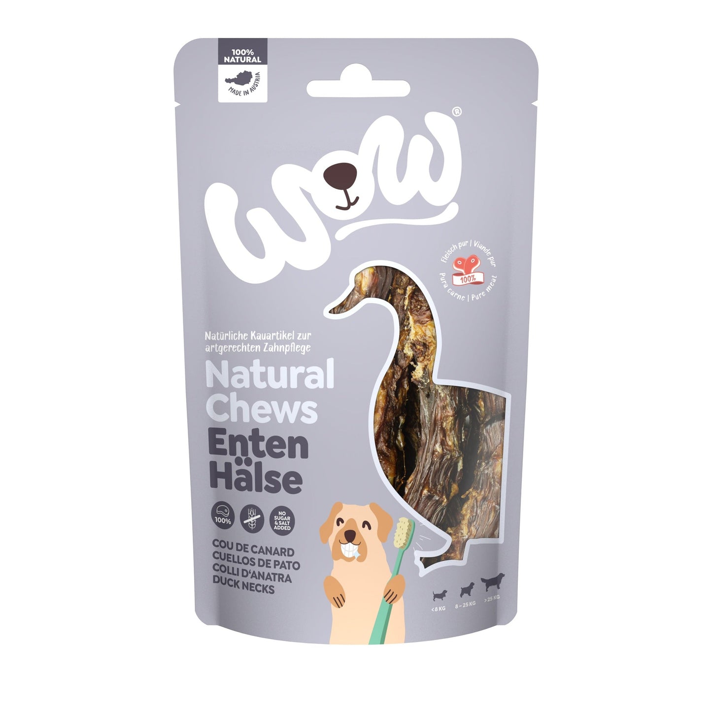 WOW DOG - Entenhälse 250g