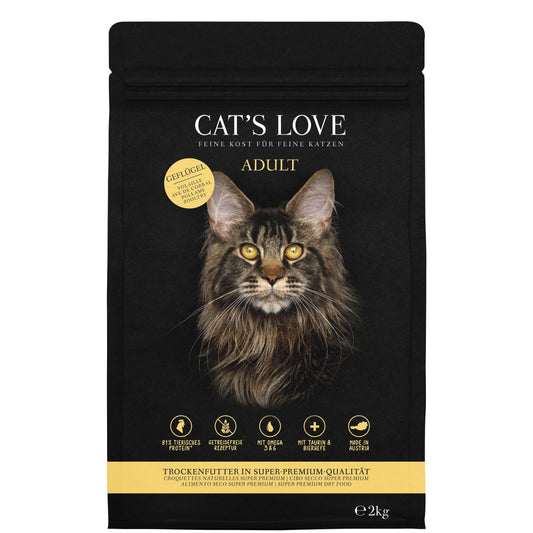 CAT'S LOVE Trocken Adult 2kg