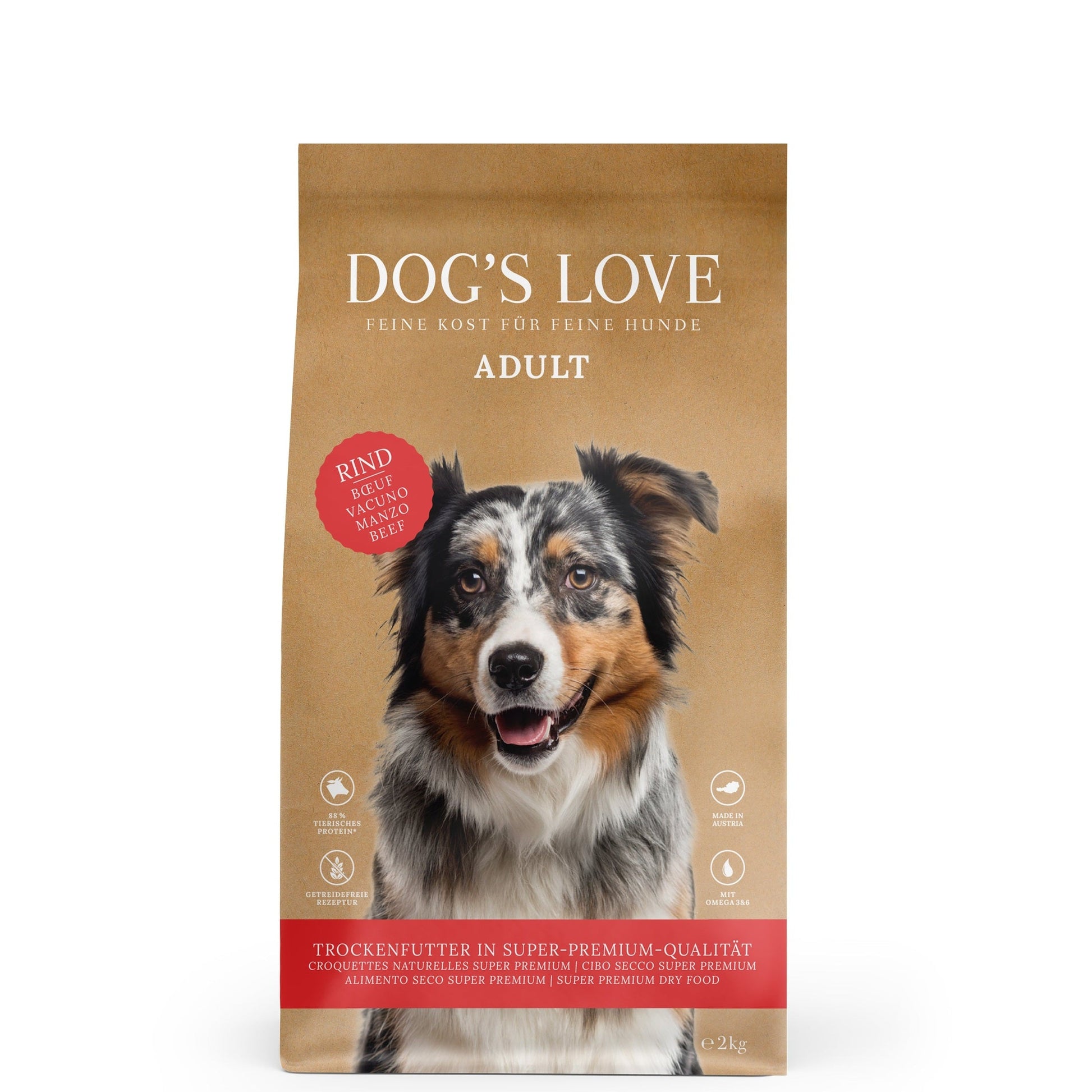 DOG'S LOVE Trocken 2kg