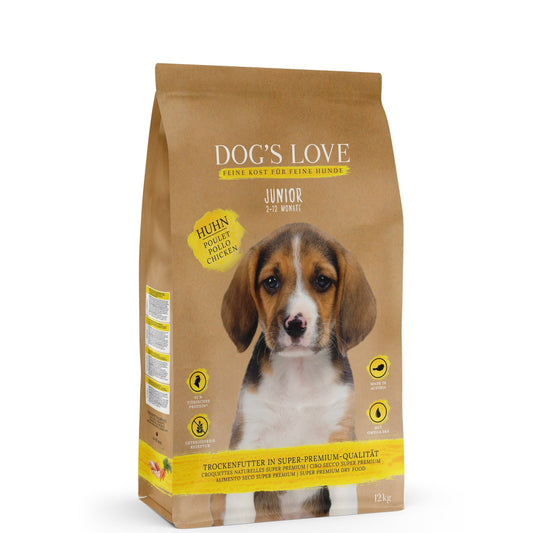 DOG'S LOVE Trocken Junior 12kg