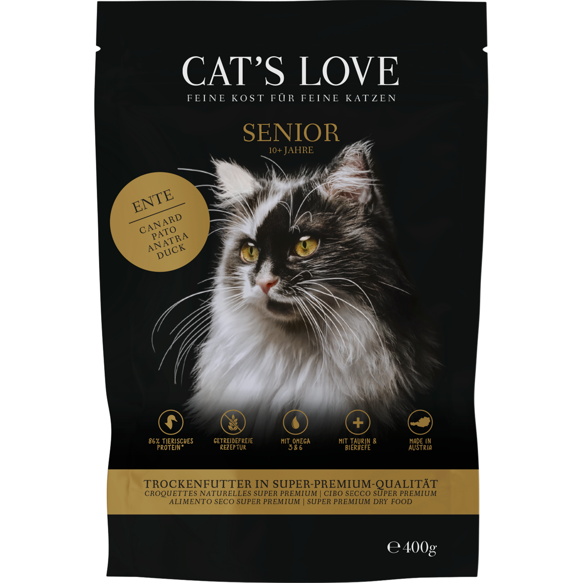 CAT'S LOVE Trocken Senior 400g