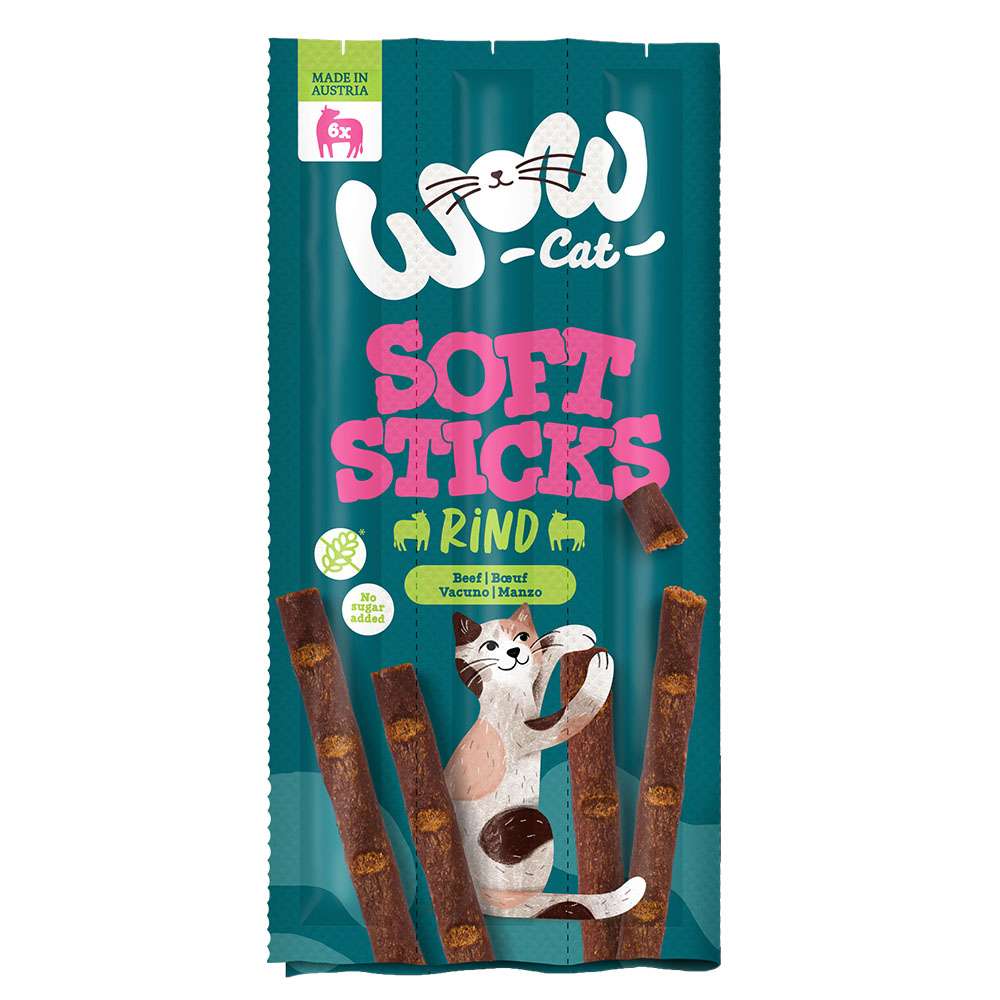 WOW CAT - Soft Sticks 32x6x5g