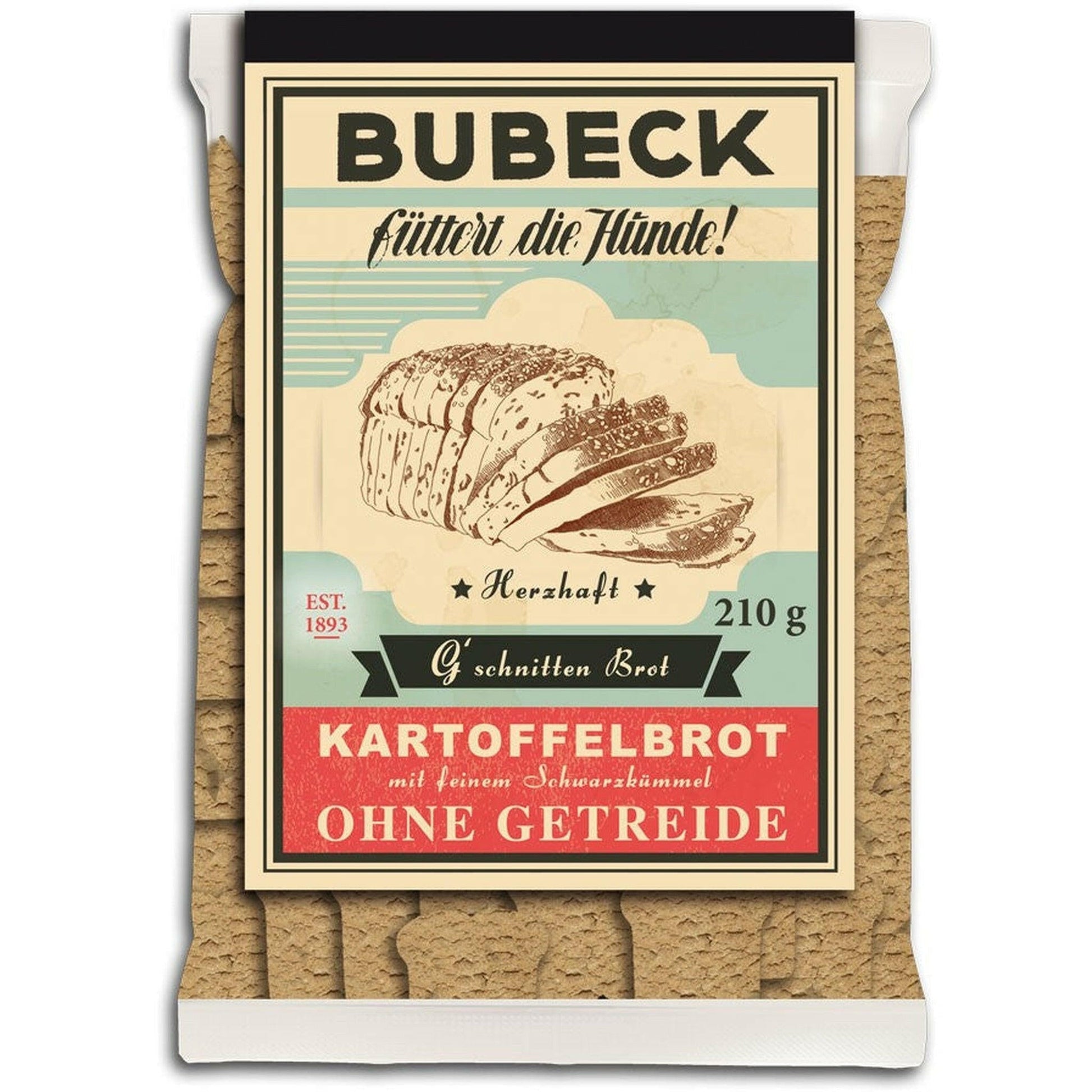 Bubeck Snack Gschnitten Brot 210g
