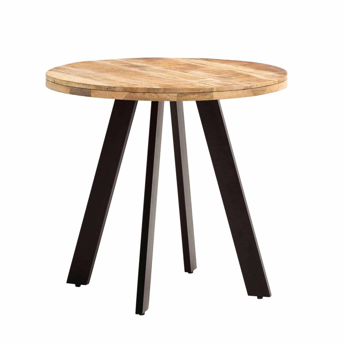 Esszimmertisch 80x80x75 cm Mango Massivholz Esstisch Modern