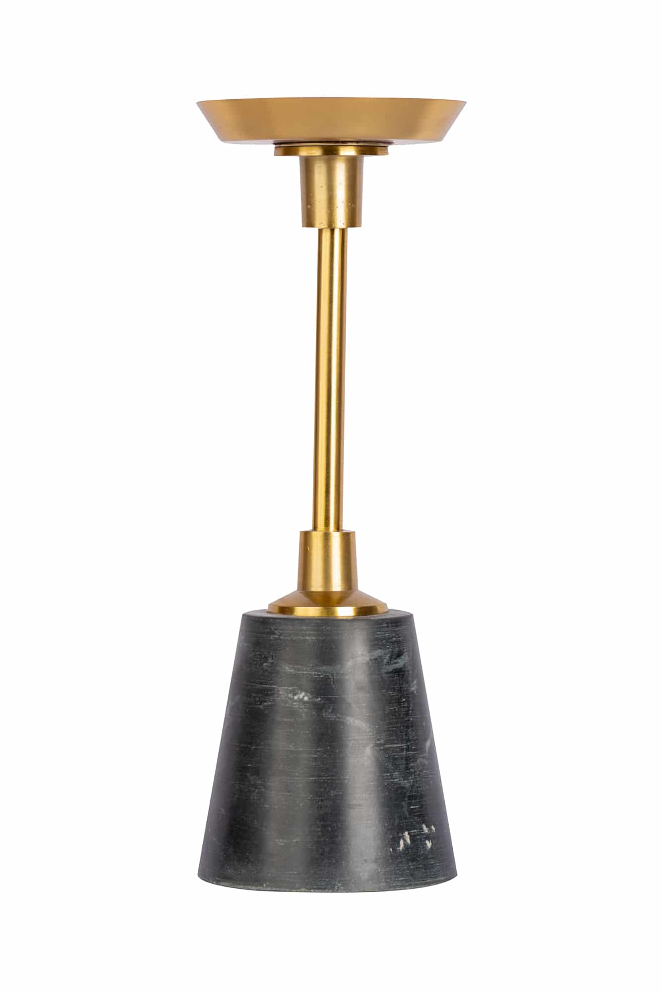 Kerzenhalter Fayya 225 Silber / Weiß