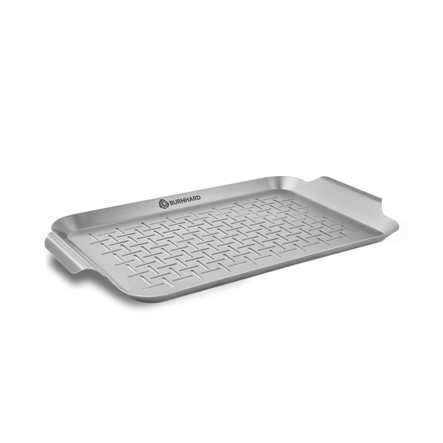 Edelstahl Grillschale groß 42,5 x 25 x 2 cm