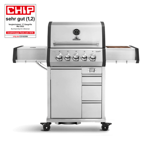 EARL Premium-Gasgrill 3-Brenner