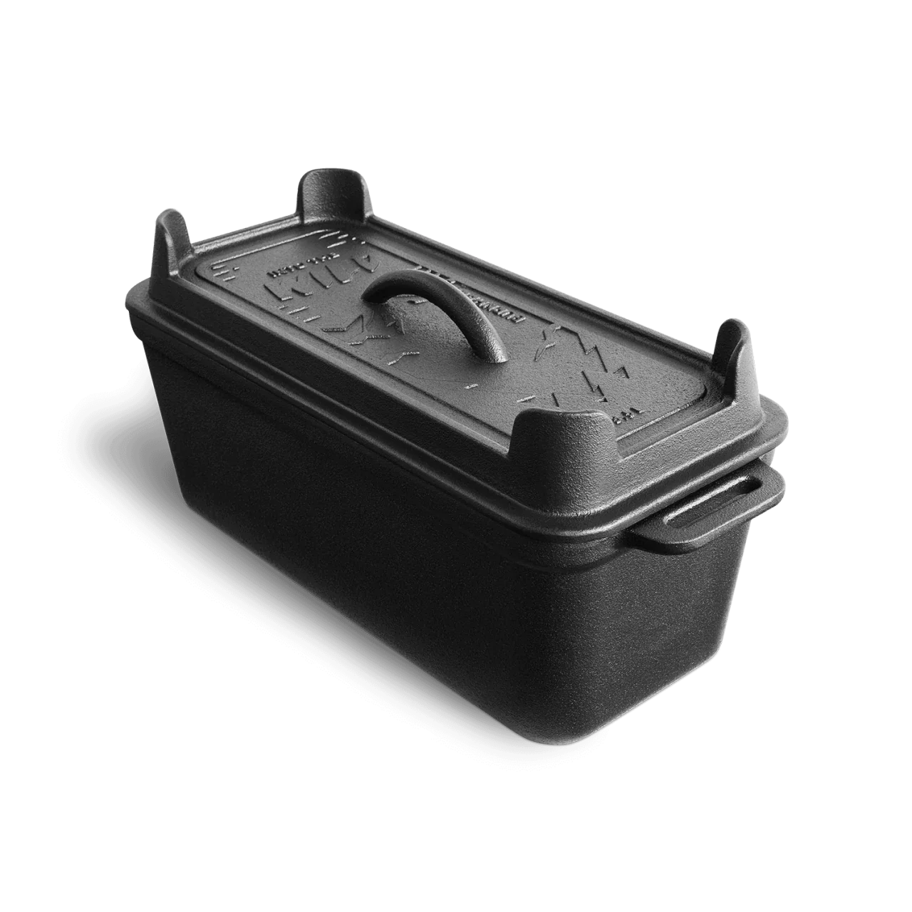 Gusseisen Kastenform mit Deckel