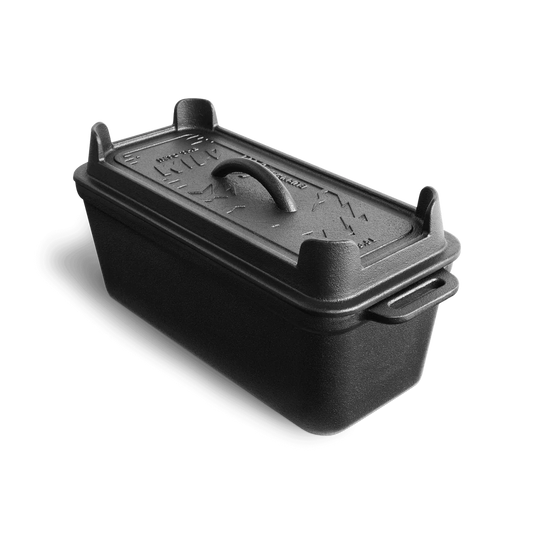 Gusseisen Kastenform mit Deckel