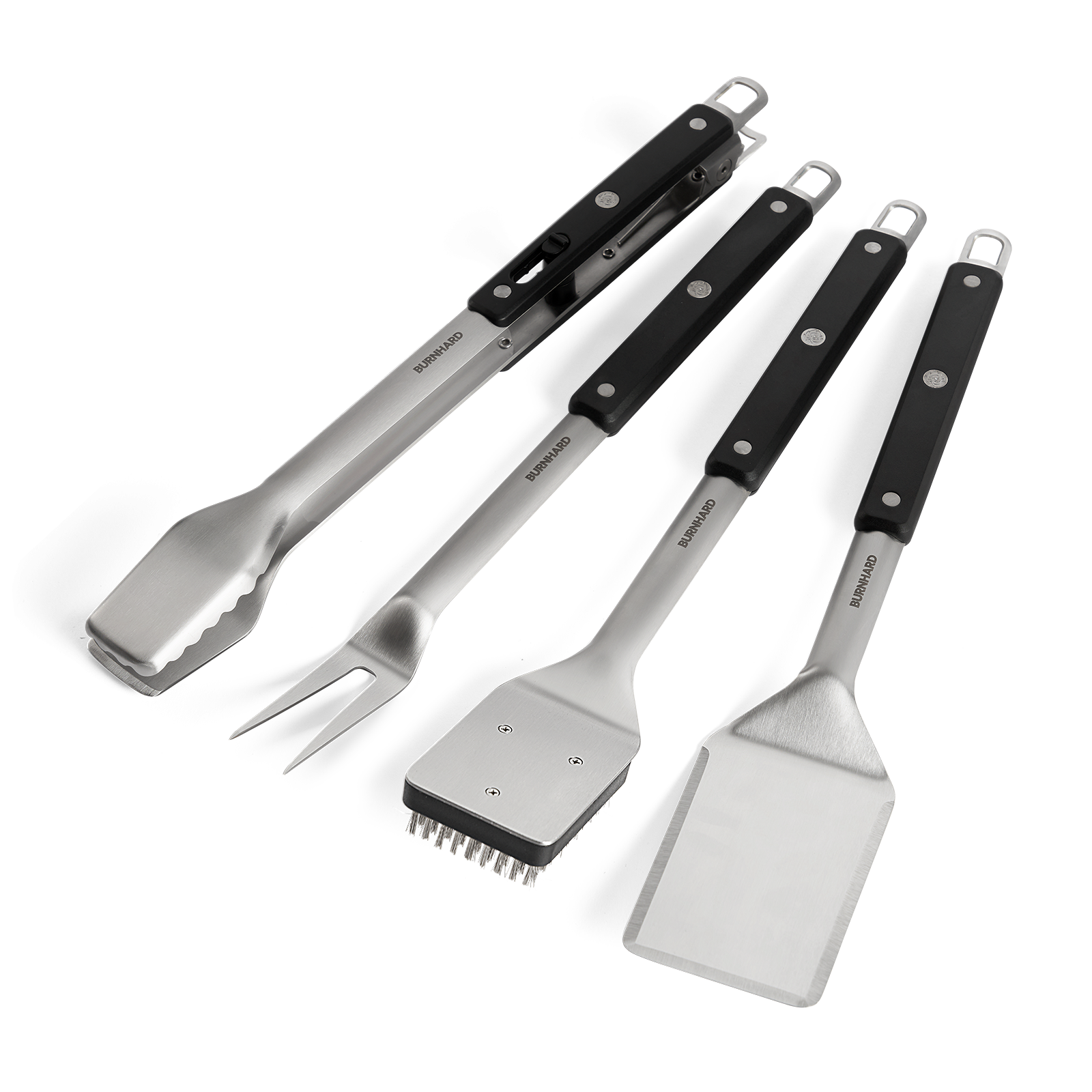 Grillbesteck Edelstahl 4-tlg.