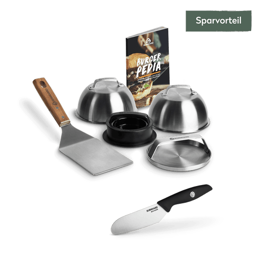 Ultimatives Burger-Set 6tlg. | inkl. Burger Bun Knife