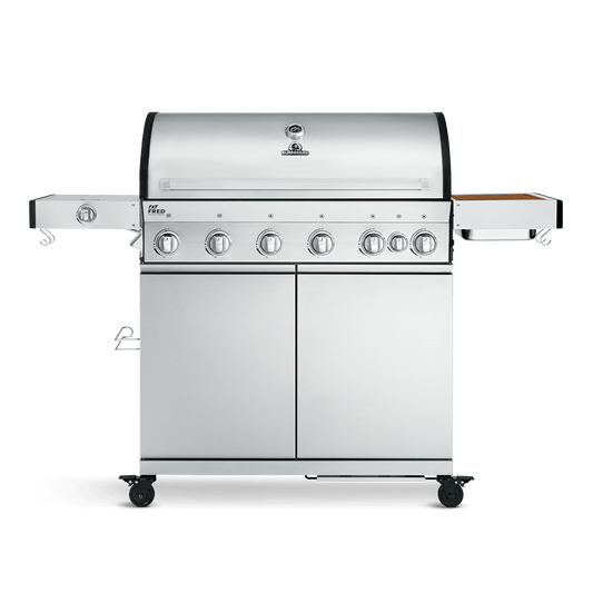 Fat FRED | 6-Brenner Gasgrill | Deluxe - Series 3 Edelstahl