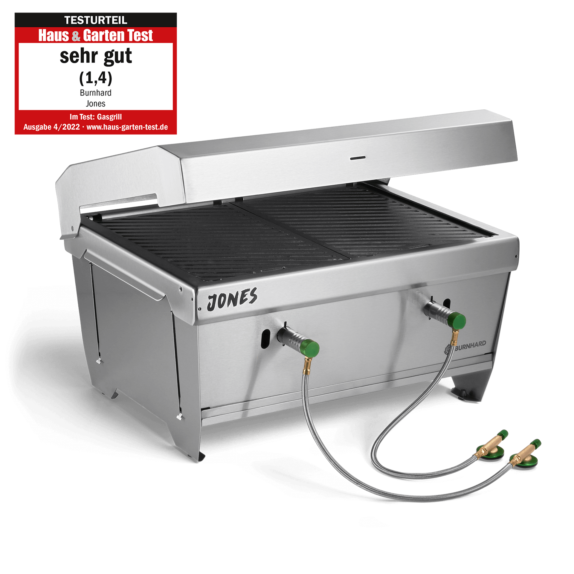 JONES Campinggrill 2-Brenner