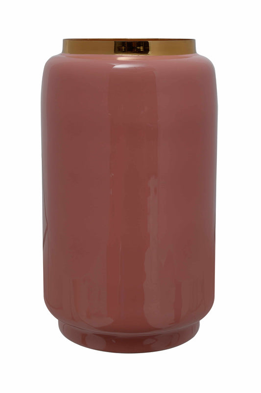 Vase Art Deco 445 Rosa / Gold