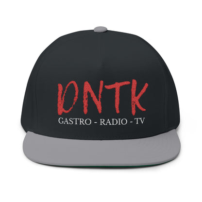 DNTK Flat Bill Cap - Gestickt