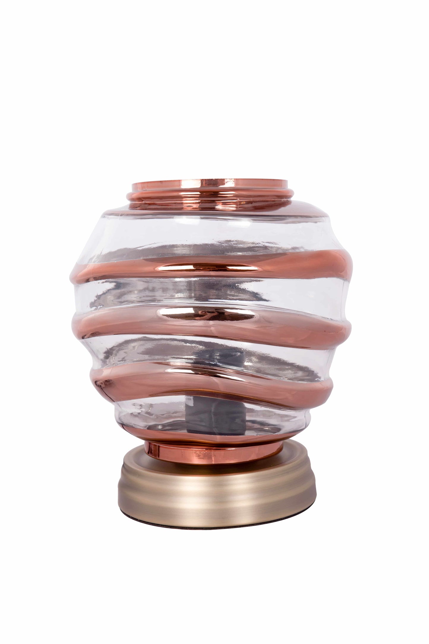 Tischlampe Aladin III 720 Champagner / Kupfer